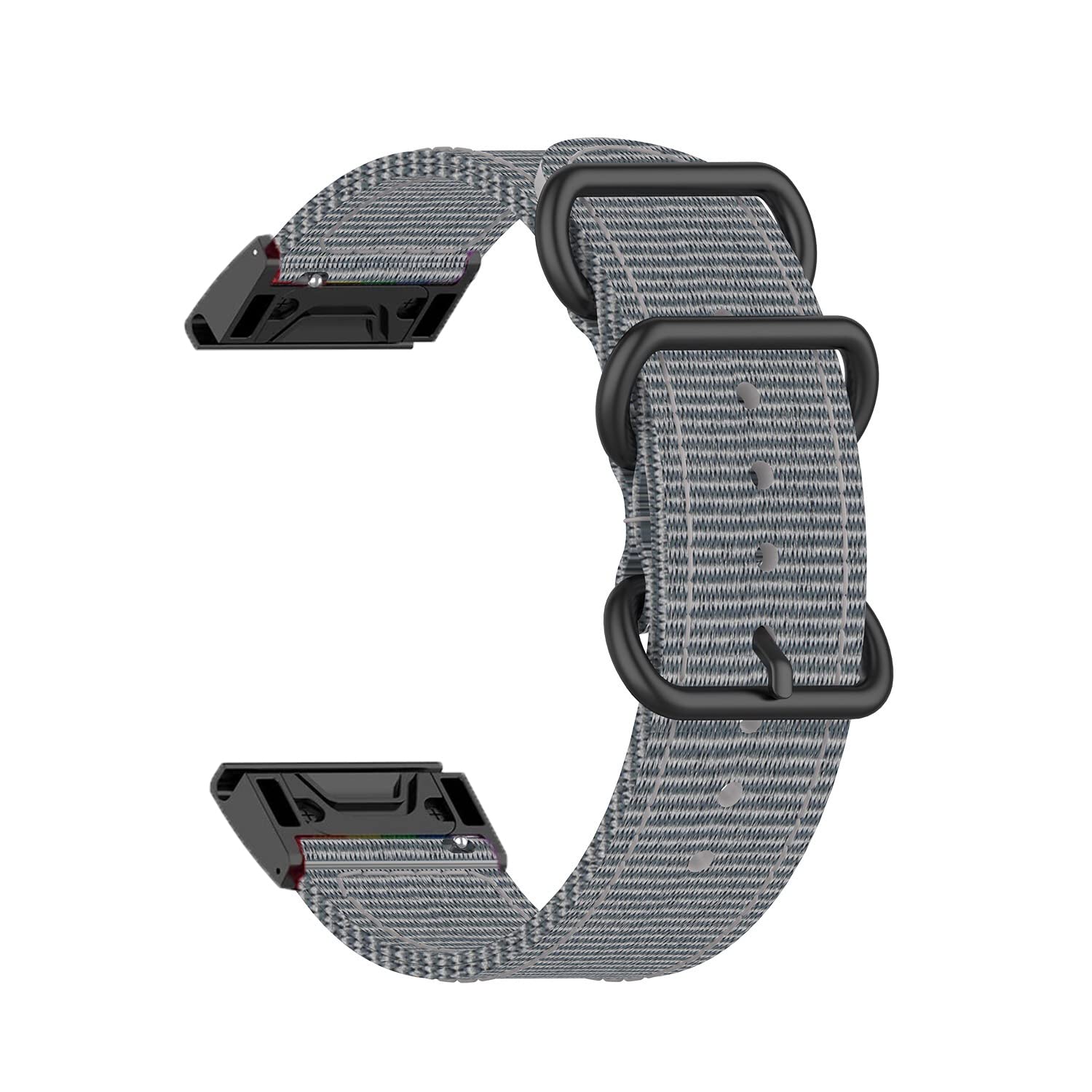 OPKDE 26, 20, 22 mm, Nylon-Uhrenarmband für Garmin Fenix 7X 6X Pro 7 7S 6 6S 5X 5 5S Plus/Epix Gen 2/Descent G1 Smart-Armbänder, Zubehör, 22mm Fenix 5 6 7, Achat