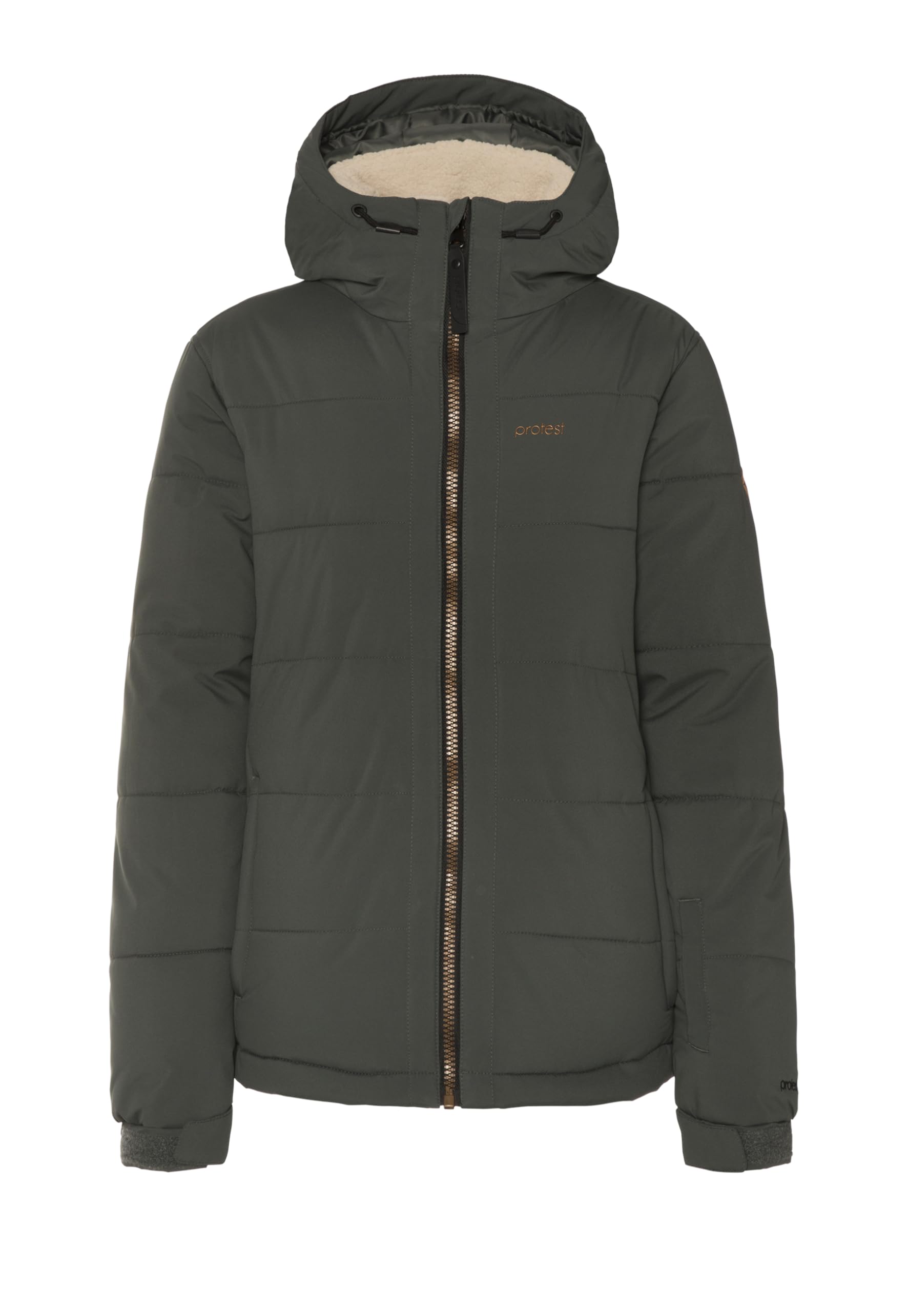 Protest Girls Ski- Und Snowboardjacke KIMEY JR Huntergreen 140