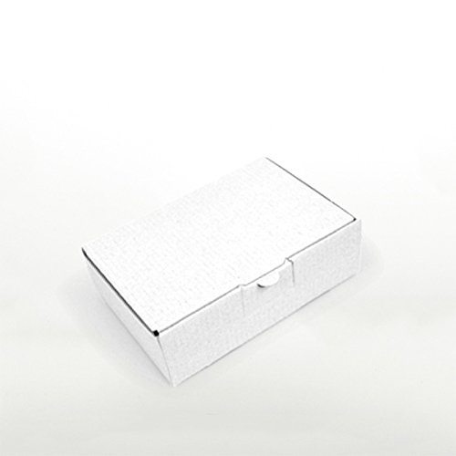 1000 x Maxibriefkartons 160 x 110 x 50 mm Weiss - Marken-Qualität von OfficeKing®