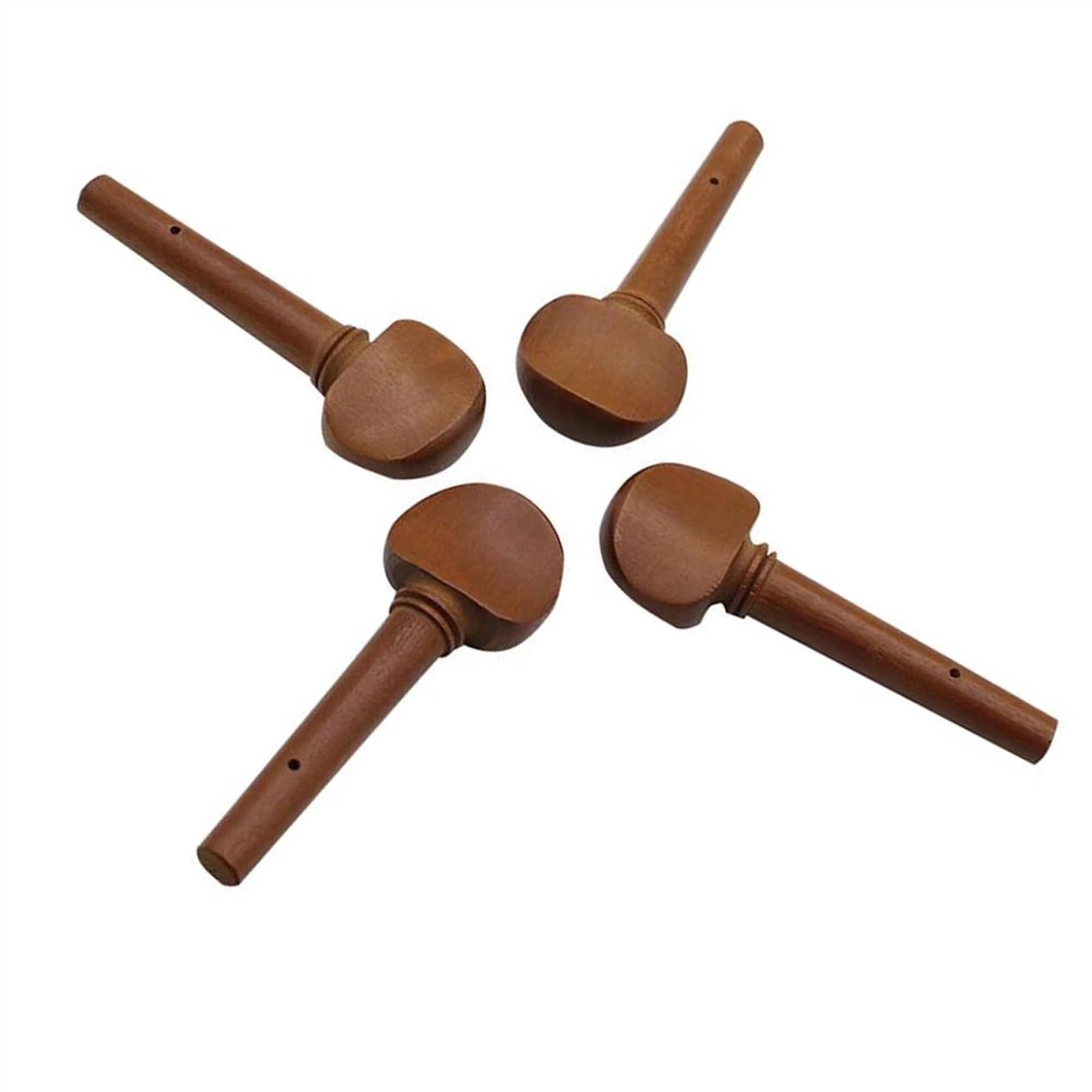 4 Stücke Violine Tunner Pegs Endpin Jujubewood 4/4 Violine Zubehör