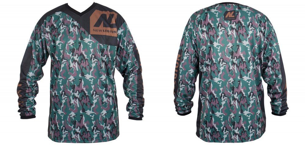 New Legion ultimate Pro Paintball Jersey - woodland camo - XS/S