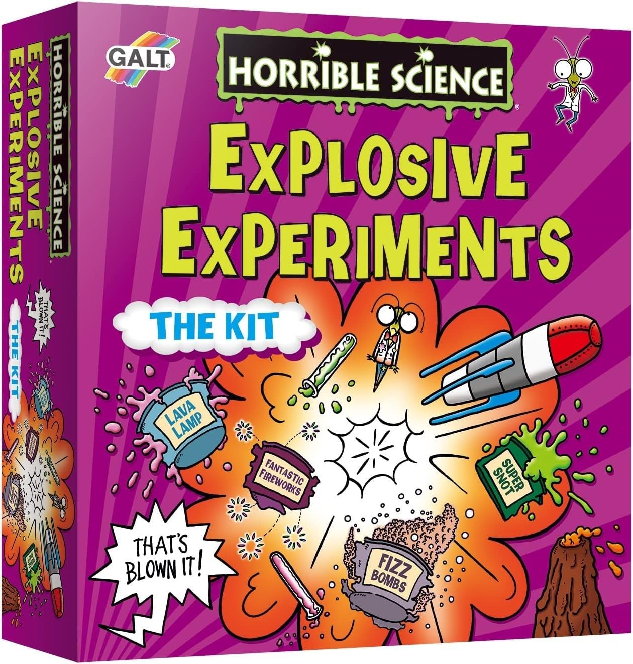 Galt Toys, Horrible Science - Explosive Experiments, Science Kit for Kids, Ages 8 Years Plus