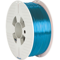 Verbatim 55056 PET-G Filament 1.75 transparent Blau 1kg Spule