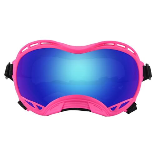 Haustier Sonnenbrille mit UV Schutz für mittelgroße oder große Hunde für den nördlichen Bereich mit verstellbarem Riemen für Outdoor Sportarten