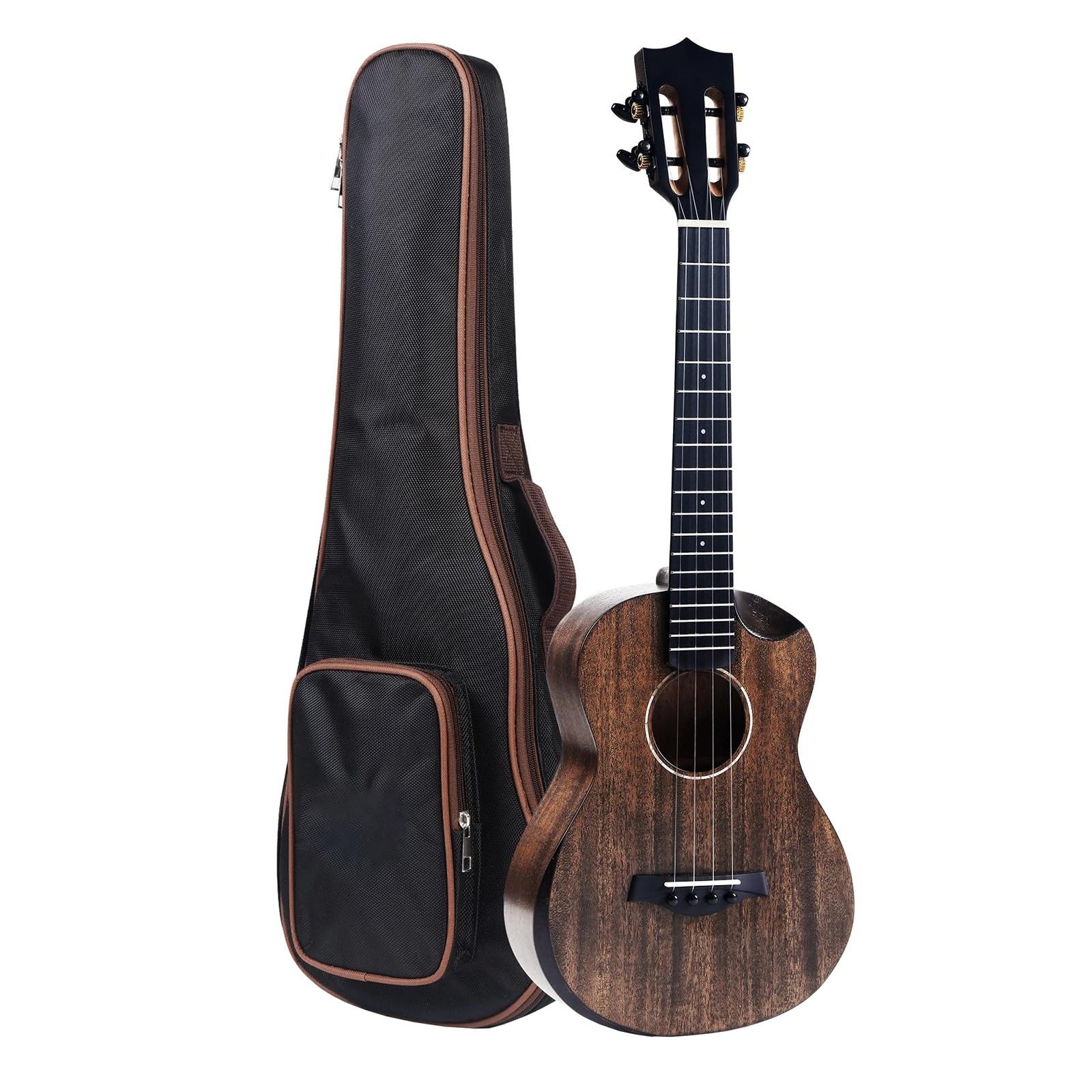 Professionelle 26-Zoll-Ukulele-Gitarre Aus Massivem Mahagoni Mit Ukulele-Tasche Für Musikliebhaber Für Erwachsene Ukulele Einsteiger Kit