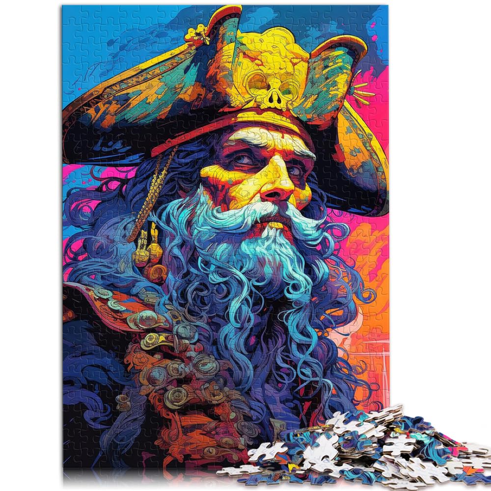 Puzzles Wechselfälle Alter Mann 1000-teiliges Puzzle Holzpuzzle Spielzeug Puzzle Lernspiele Stressabbau Puzzles 1000 Teile (50x75cm)