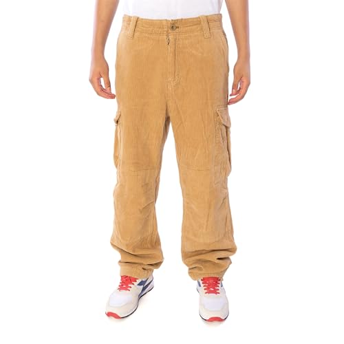 Jet Lag 22-944 Cord Hose Herren Cargohose (DE/NL/SE/PL, Bundweite & Schrittlänge, 33, 34, Regular, beige)