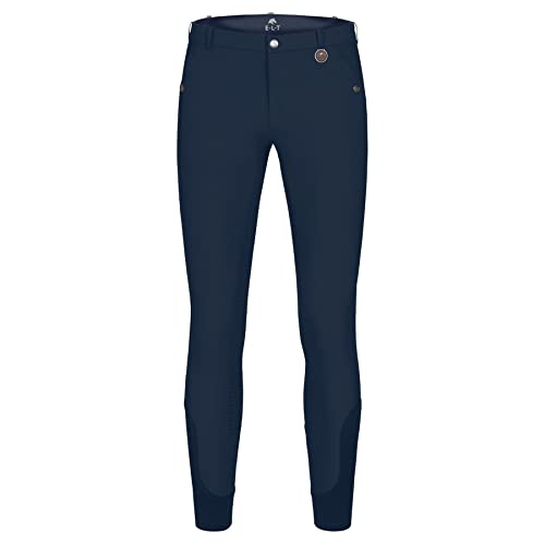 Reithose Micro Sport Silikon Herren, nachtblau, 52