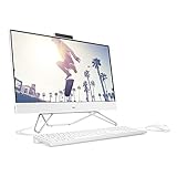 HP All-in-One PC 24-cb0005ng 60,5cm (23,8") Multitouch-Display AMD Athlon 3150U, 8GB RAM, 256GB SSD, Win11