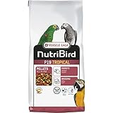 VERSELE-LAGA - NutriBird P19 Tropical - Extrudierte Pellets - Aufzuchtfutter für Papageien - Mehrfarbig - 10kg