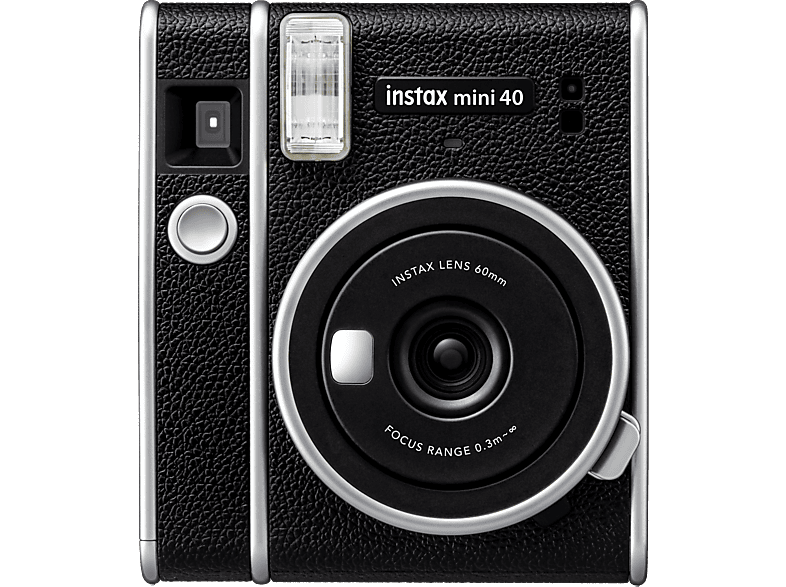 FUJIFILM instax mini 40 Sofortbildkamera, Schwarz