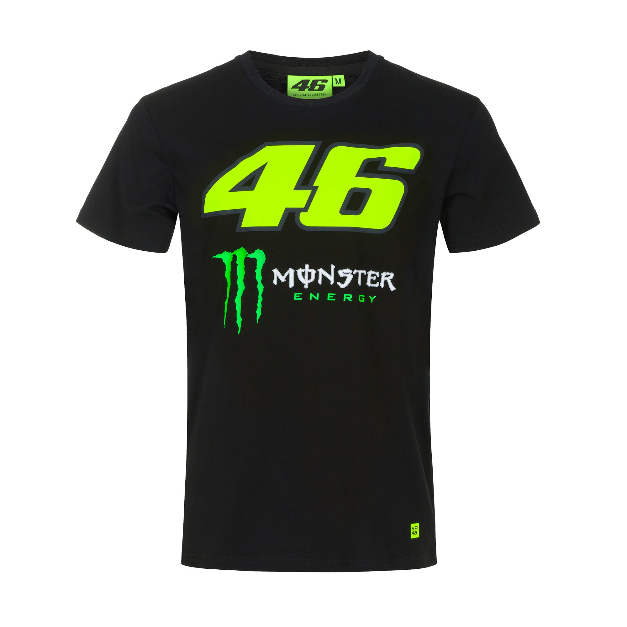 Valentino Rossi T-Shirts Monster Energy,Mann,L,Schwarz