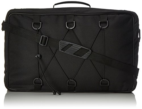 Haberland Fahrradtasche Topcase Schwarz Inklusive Polycarbonat-Innenwanne, 56 x 18 x 30cm