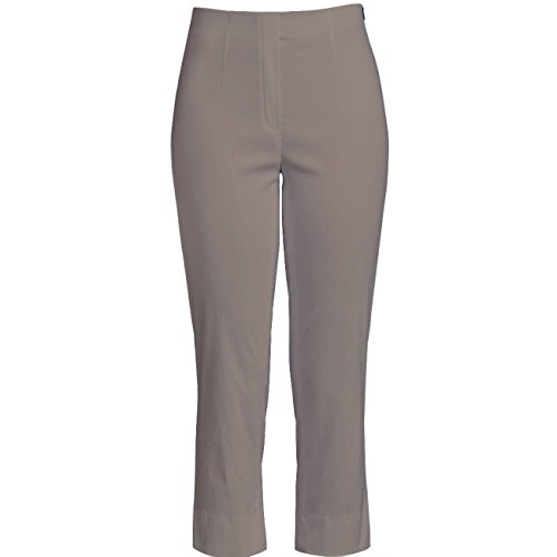 Robell Trousers Dreiviertel-Hose Marie 07 Gr. 38 (64), Dunkles Braungrau