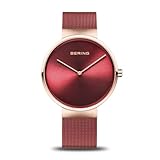 BERING Damen Uhr Quarz Movement - Classic Collection mit Edelstahl und Saphirglas 14539-363 - 5 ATM