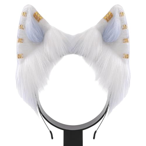 Aufführungen Füchse Ohr Stirnband Karneval Party Plüsch Kopfschmuck Film Enthusiasten Party Cosplay Requisiten Unisex Cosplay Haarschmuck Füchse Ohren Haarband Cosplay Halloween Hairhoop