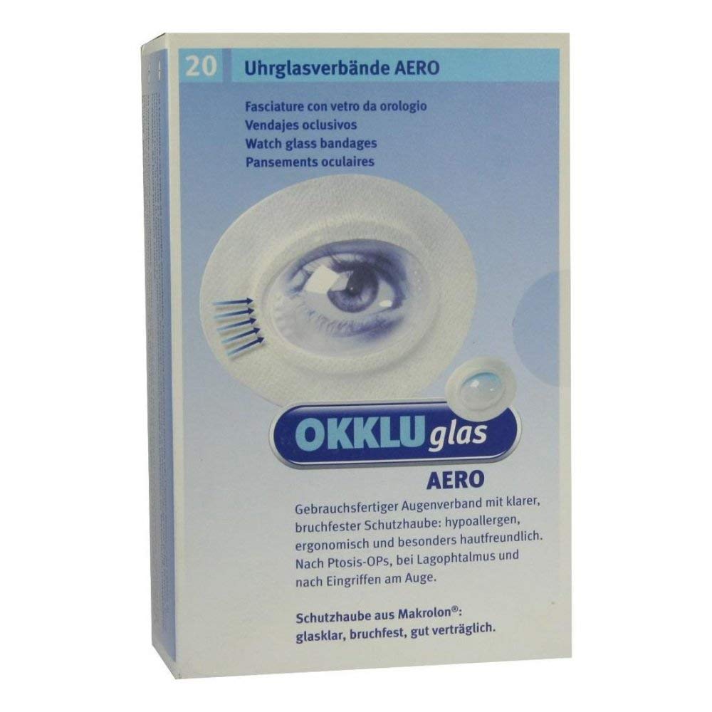 OKKLUGLAS Aero Uhrglasverban 20 St Verband