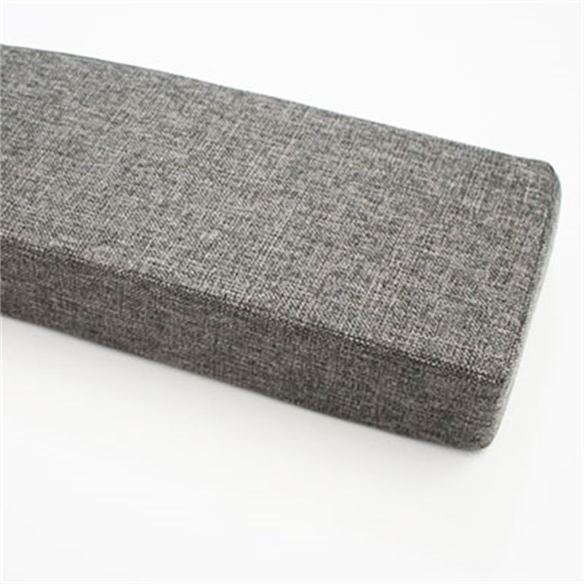 O·Lankeji Benutzerdefinierte Größe Bett Wandspaltenfüller, Bettlückenfüller, Matratzenverlängerung, Bettbrücke für Einzel/Doppel/Kingsize Betten Kopfteil(Dark Gray,120x20x10cm)