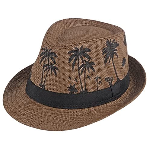 YIHANSS Sonnenhut Strandhut Unisex Hut Sommer Damen Strohhut Sonnenschutz Kurze Krempe Herren Strandhut Strohhut Hüte