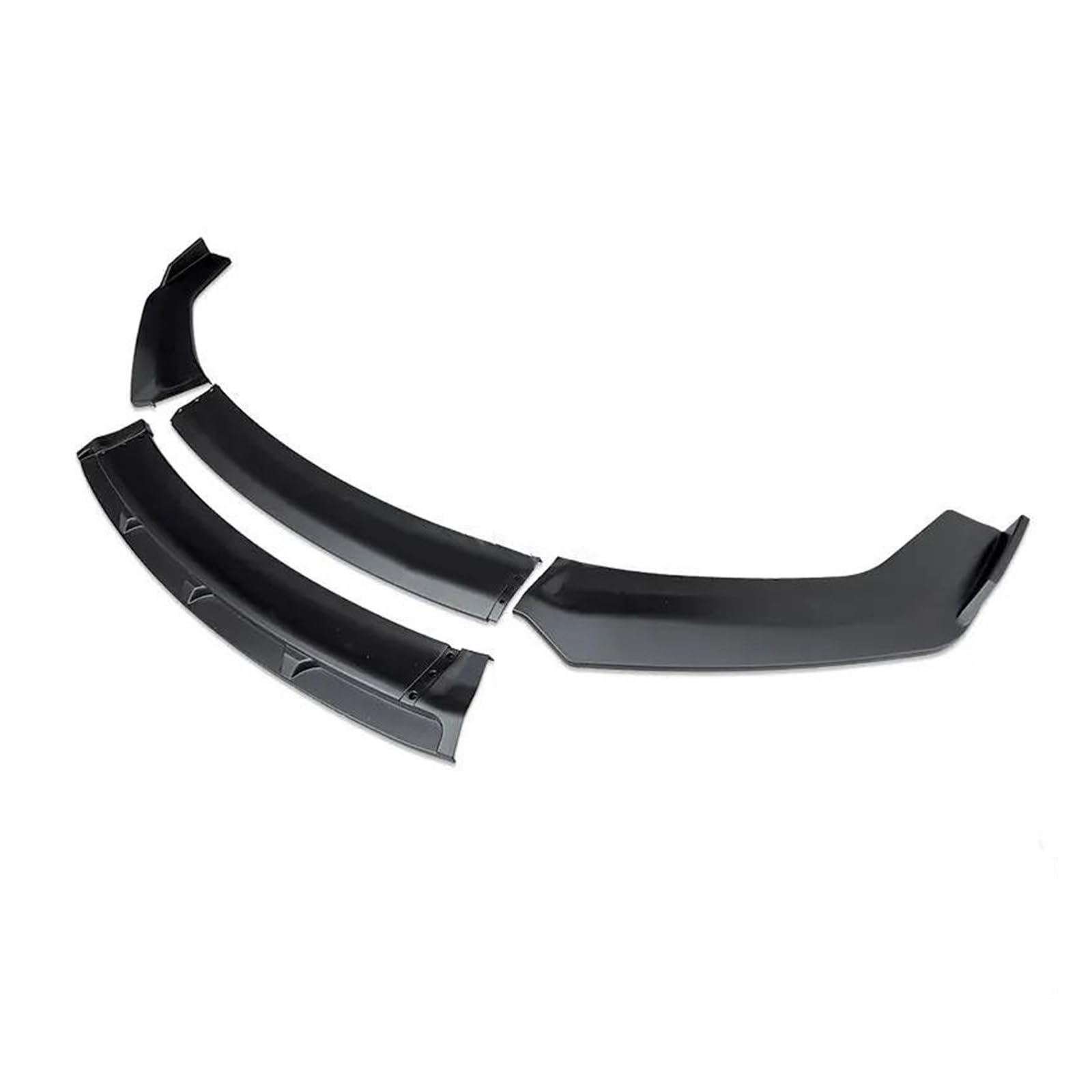 Splitter Für Peugeot 508 2019 Frontschürze Spoiler Schutz Platte Lip Typ Körper Kit Splitter Carbon Oberfläche Kinn Schaufel Frontlippe(Overall Matt Black)