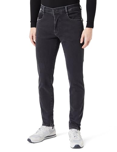 LTB Jeans Herren Jeans Romilly Skinny aus Baumwollmischung Skinny Denim mit Niedrige Taille in Schwarz