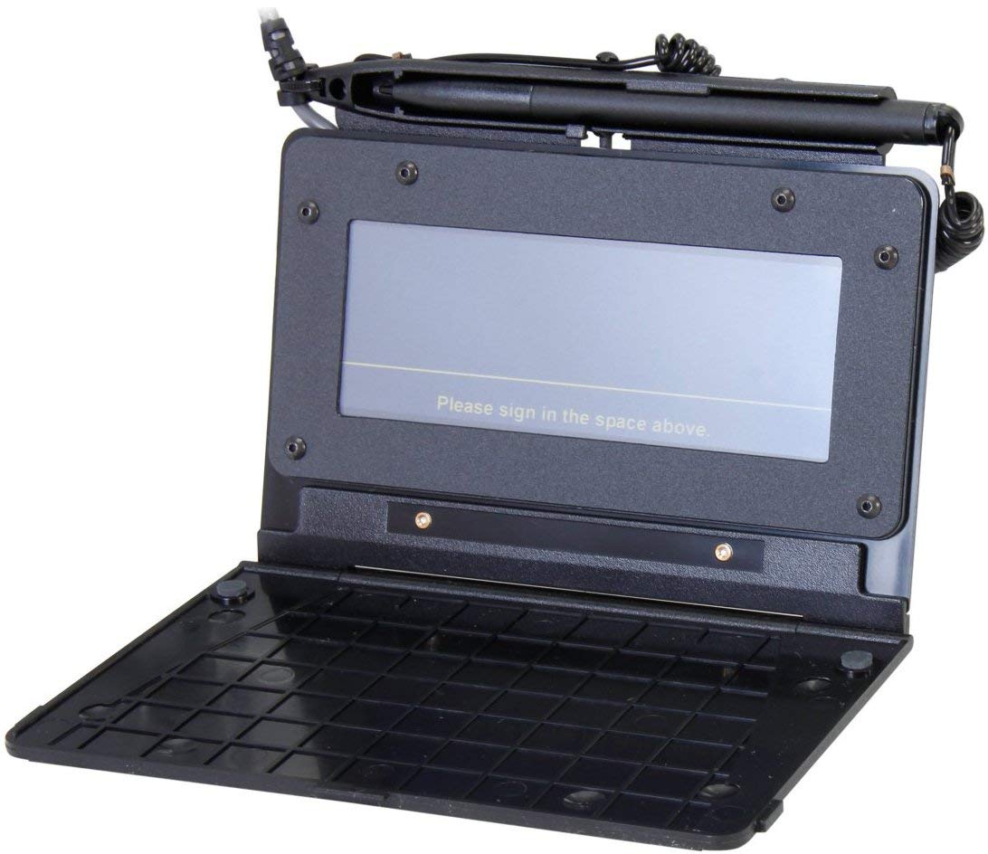 Topaz SigLite T-S461-HSB-R Slim elektronisches Signatur-Capture Pad (ohne Hintergrundbeleuchtung) (zertifiziert generalüberholt)