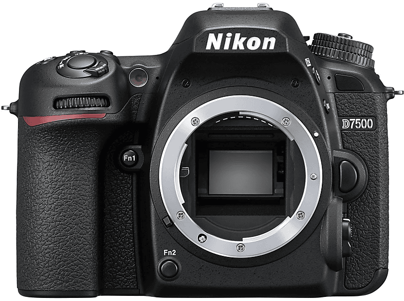NIKON D7500 Kit Spiegelreflexkamera, 20,9 Megapixel, 4K, 18-300 mm Objektiv (VR, ED, G, DX), Touchscreen Display, WLAN, Schwarz