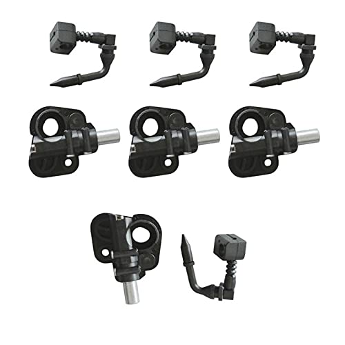 DOFABI 4set Teile Ölpumpe Öl 390 391 401 420 422 Kettensäge Öler Füllt Öl, for Partner Kettensägen-Ölpumpenbaugruppe