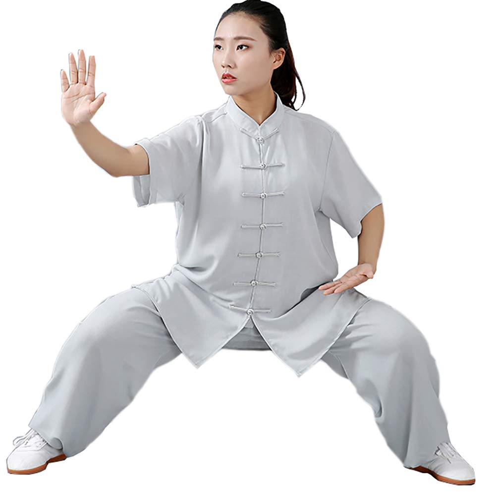 Daoba Sommer-Kampfsport Tai Chi Uniform Wing Chun Shaolin Anzug Kung Fu Uniformen Unisex Zweiteiliger Anzug