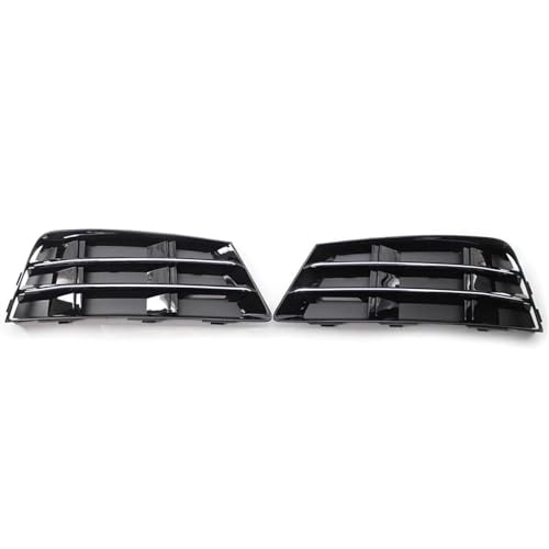 Frontgrills Für Für A4 B9 2016 2017 2018 Vorne Links Rechts Stoßstange Nebel Licht Lampe Gitter 8W0807681R 8W0807682R Front Bumper Grille(Plating-1Pair)