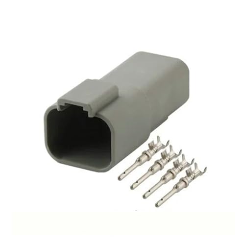 CXVFY Auto 4pin Stecker DT04-4P DT04-4P-C015 Verdrahtung Kabelbaum Stecker Mit Terminals(100pcs)