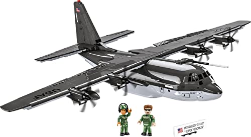 COBI Armed Forces 5838 - Lockheed C-130J Super Hercules, 641 Bauteile, 2 Figuren