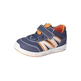 RICOSTA Baby Jungen Low-Top Sneaker Lenny,Kinder Lauflernschuhe,WMS:Weit,lose Einlage,waschbar,vegan,Halbschuhe,Turnschuhe,Ozean/Nautic (170),24 EU