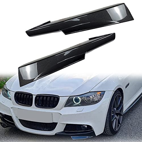 Frontstoßstange Seitensplitter Abdecklippe für B&M&W 3er E90 E91 320i 330i M-Tech LCI 2009-2012 325I 328i Auto Air Vent Spoiler Teil