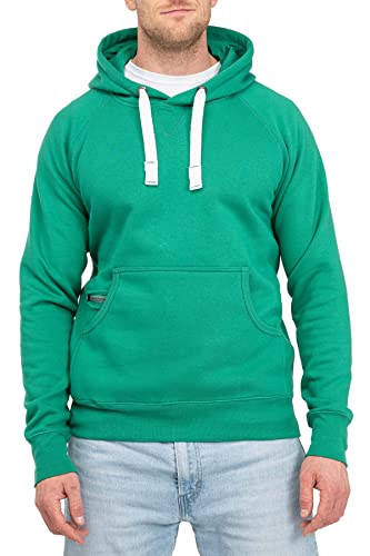 Happy Clothing Herren Pullover mit Kapuze Hoodie Pulli Kapuzenpullover, Größe:XXL, Farbe:Smaragdgrün