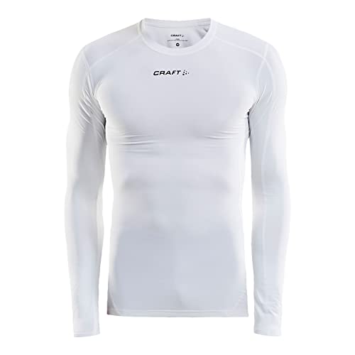 Craft Pro Compression Longsleeve, White, XL