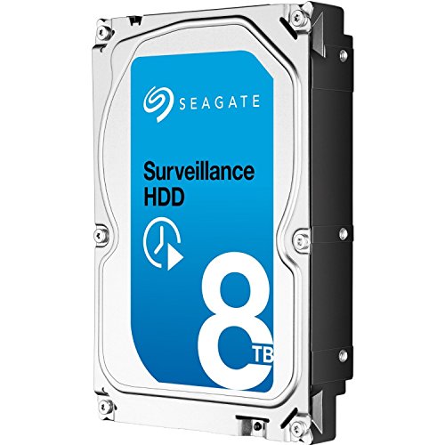 Seagate Surveillance ST8000VX0012 Interne Festplatte (8 TB, 3,5 Zoll, SATA, 6 Gbit/s)