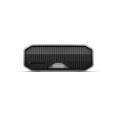 SanDisk Professional 8 TB G-Drive Project, mit Steckplatz PRO-Blade SSD Mag, Thunderbolt 3, USB (10 Gbps), Festplatte der Enterprise-Klasse mit 7200 U/Min. sowie Lesegeschwindigkeit bis zu 250 MB/Sek