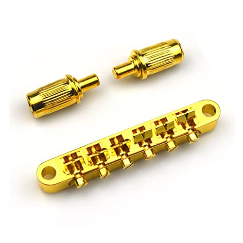 1 Set Gold Tune-O-Matic Guitar Bridge Für E-Gitarre Tune-o-matic Steg