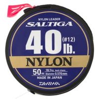 Daiwa Saltiga Nylon Leader - 50m - D.0.98mm - R.130lb - Translucent - 12957598