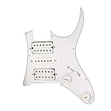 PVC-E-Gitarren-Board-Tonabnehmer mit HSH-Tonabnehmer, vorverdrahtet, für E-Gitarren, Schlagbrett-Sets