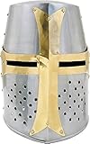 Nautical Replica Hub Crusader Helm Messing