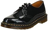 Dr. Martens Herren 1461 Smooth 59 Last Derby, Schwarz Black Gelbe Nähte, 44 EU