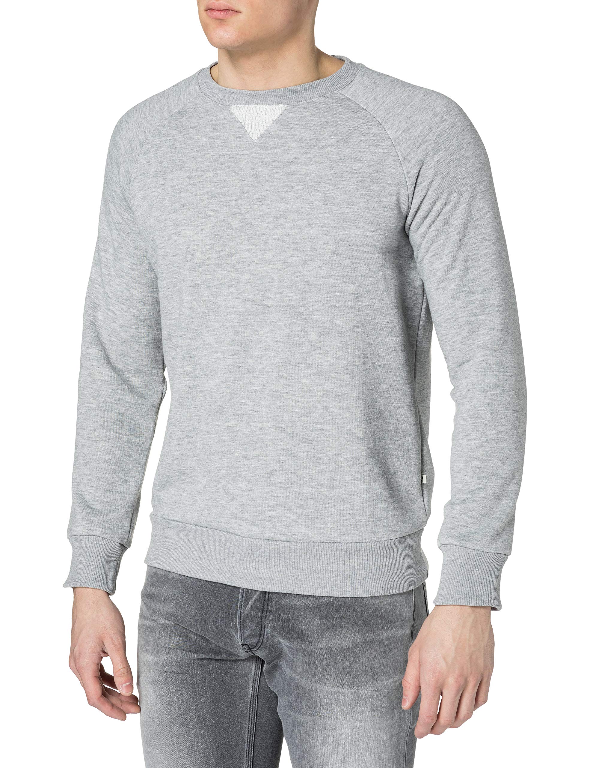 LTB Jeans Herren Tazifa Sweatshirt, Lt Grey Mel 217, M