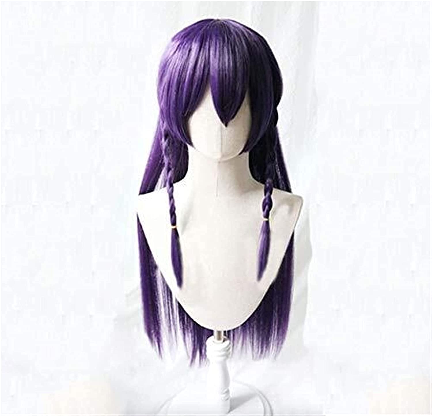 LINLINCD-Anime Coser Wig Game Cosplay Perücken Irelia The Blade Dancer Cosplay Perücke Hitzebeständige Perücke Halloween Karneval Party Wig+Perücke Cap