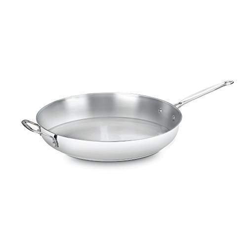 Cuisinart Chef 's Classic Offene Edelstahl-Pfanne, edelstahl, edelstahl, 14-Inch