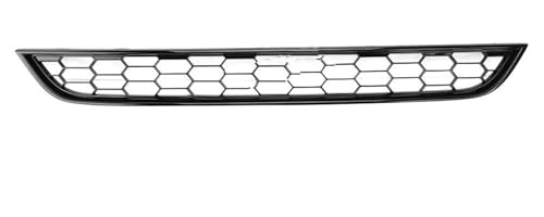 Frontgrills Für Ford Für Fiesta Für Zetec-S 2013-2017 JA8 ST Oberer Kühlergrill Front Racing Grills Sportlicher Auto-Frontstoßstangen-Mittelgrill Front Bumper Grille(Lower Grille)