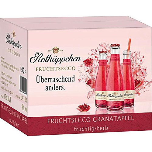 12 Flaschen Rotkäppchen Fruchtsecco Granatapfel a 200ml Piccolo