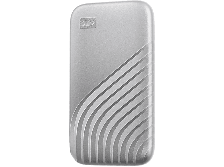 WD My Passport™, 1 TB SSD, 2,5 Zoll, extern, Silber