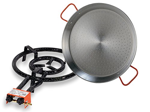 Garcima m285623 Paella-Pfanne 400 mm mit Paella-Pfanne 420 M